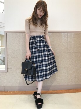 INGNI（イング）さん（レディース・157cm）の夏コーディネート