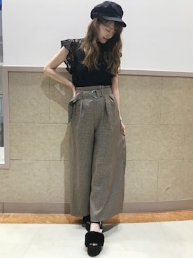 INGNI（イング）さん（レディース・157cm）の夏コーディネート