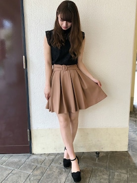 INGNI（イング）さん（レディース・160cm）の夏コーディネート