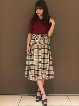 INGNI（イング）さん（レディース・158cm）の夏コーディネート