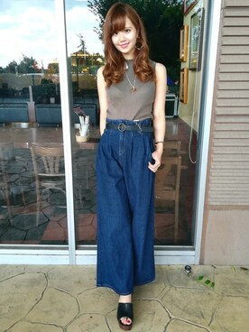 INGNI（イング）さん（レディース・161cm）の夏コーディネート