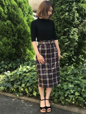 INGNI(イング)さん(レディース・155cm)の秋コーディネート