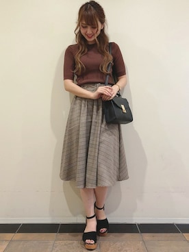 INGNI(イング)さん(レディース・163cm)の秋コーディネート