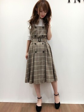 INGNI(イング)さん(レディース・158cm)の秋コーディネート