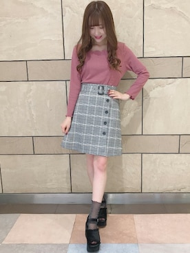 INGNI（イング）さん（レディース・154cm）の秋コーディネート