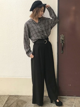 INGNI（イング）さん（レディース・155cm）の秋コーディネート