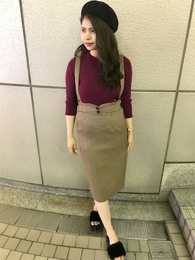 INGNI（イング）さん（レディース・165cm）の秋コーディネート