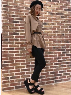 INGNI（イング）さん（レディース・157cm）の秋コーディネート