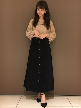 INGNI（イング）さん（レディース・158cm）の秋コーディネート