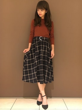INGNI（イング）さん（レディース・158cm）の秋コーディネート