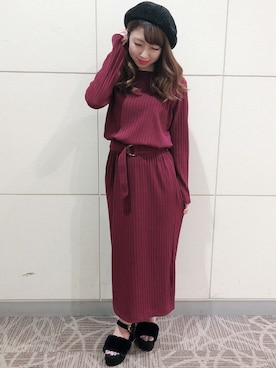 INGNI（イング）さん（レディース・153cm）の秋コーディネート