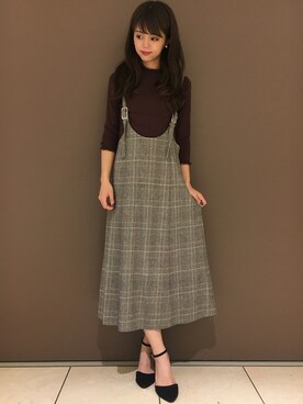 INGNI（イング）さん（レディース・158cm）の秋コーディネート