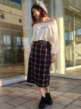 INGNI（イング）さん（レディース・157cm）の秋コーディネート