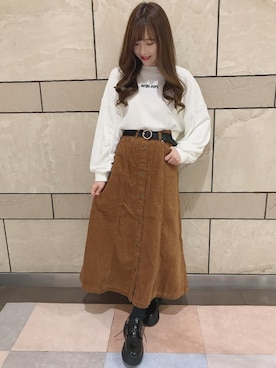 INGNI（イング）さん（レディース・154cm）の秋コーディネート