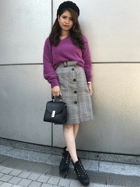 INGNI（イング）さん（レディース・165cm）の秋コーディネート