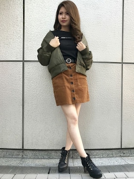 INGNI（イング）さん（レディース・165cm）の秋コーディネート