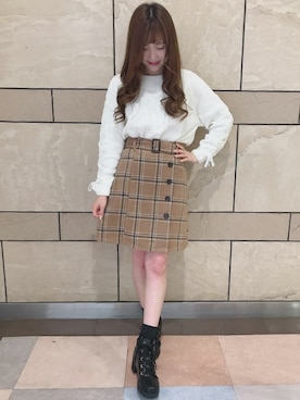 INGNI（イング）さん（レディース・154cm）の秋コーディネート