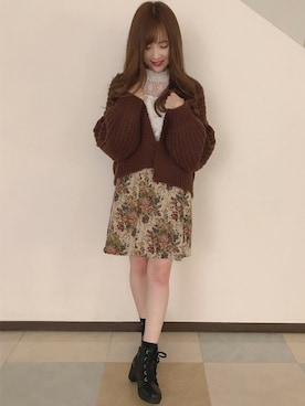 INGNI（イング）さん（レディース・154cm）の秋コーディネート