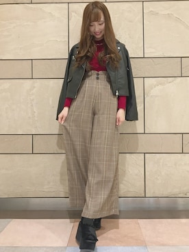 INGNI（イング）さん（レディース・154cm）の秋コーディネート