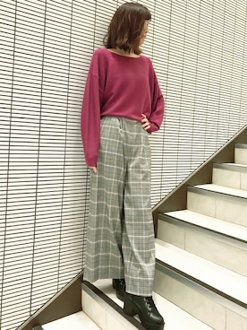 INGNI（イング）さん（レディース・159cm）の秋コーディネート