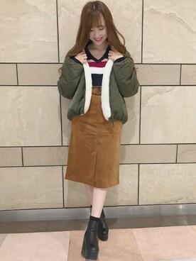 INGNI（イング）さん（レディース・154cm）の秋コーディネート