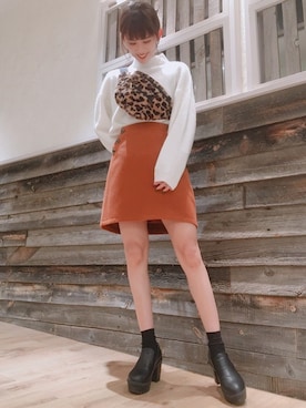 INGNI(イング)さん(レディース・156cm)の秋コーディネート