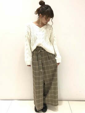 INGNI(イング)さん(レディース・158cm)の秋コーディネート