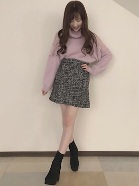 INGNI（イング）さん（レディース・154cm）の秋コーディネート