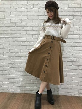 INGNI(イング)さん(レディース・160cm)の秋コーディネート