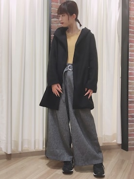 「INGNI（イング）のアイテム（その他アウター）」を使った、INGNI（イング）さん（レディース・163cm）の秋コーディネート