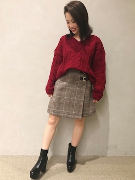 INGNI（イング）さん（レディース・150cm）の秋コーディネート