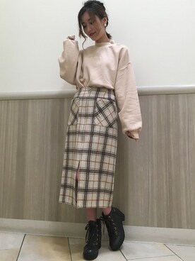 INGNI（イング）さん（レディース・156cm）の秋コーディネート