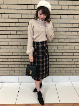 INGNI（イング）さん（レディース・164cm）の秋コーディネート