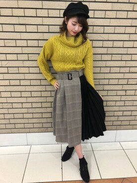 INGNI（イング）さん（レディース・164cm）の秋コーディネート