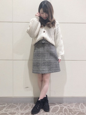 INGNI（イング）さん（レディース・153cm）の冬コーディネート