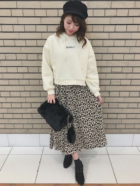 INGNI（イング）さん（レディース・164cm）の冬コーディネート