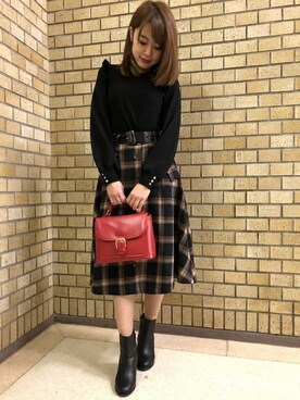 INGNI(イング)さん(レディース・160cm)の冬コーディネート