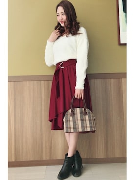 INGNI（イング）さん（レディース・163cm）の冬コーディネート