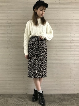 INGNI（イング）さん（レディース・161cm）の冬コーディネート