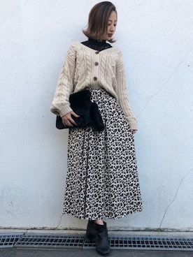 INGNI（イング）さん（レディース・164cm）の冬コーディネート