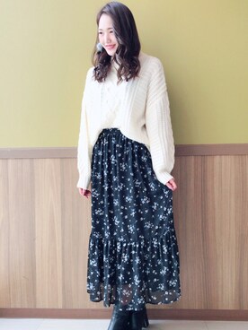 INGNI（イング）さん（レディース・163cm）の冬コーディネート