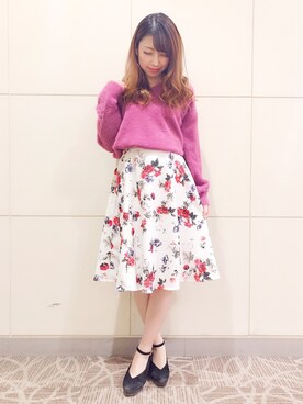 INGNI（イング）さん（レディース・153cm）の冬コーディネート