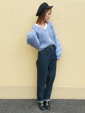 INGNI（イング）さん（レディース・155cm）の冬コーディネート