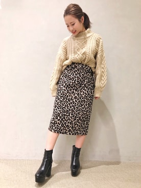 INGNI（イング）さん（レディース・150cm）の冬コーディネート