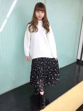 INGNI(イング)さん(レディース・162cm)の冬コーディネート