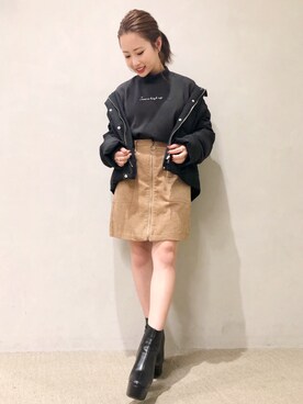 INGNI(イング)さん(レディース・150cm)の冬コーディネート