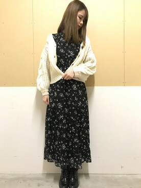 INGNI（イング）さん（レディース・161cm）の冬コーディネート