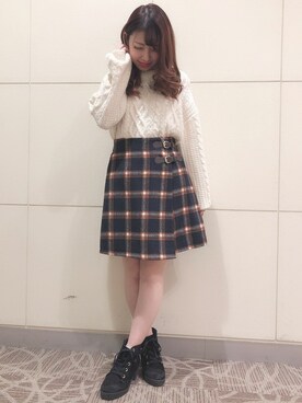 INGNI（イング）さん（レディース・153cm）の冬コーディネート