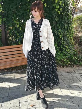 INGNI（イング）さん（レディース・161cm）の冬コーディネート