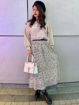 INGNI（イング）さん（レディース・165cm）の冬コーディネート